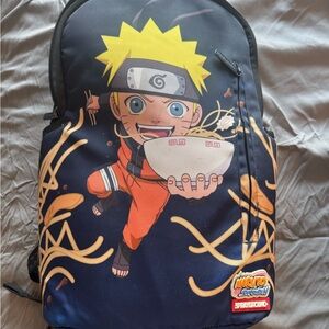 Spray ground Naruto Shippuden Backpack with Ramen Design